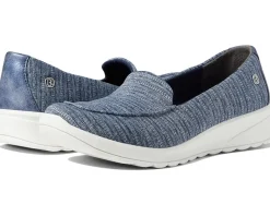 Bzees Get Movin' Navy Fabric Outlet