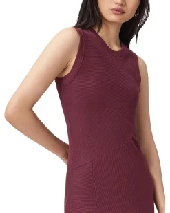 AllSaints Gia Maxi Dress Oxblood Red