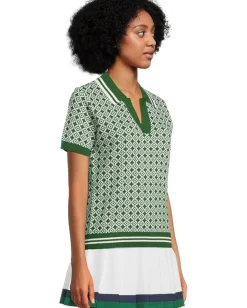 Beach Riot Giana Top Racquet Club Green New