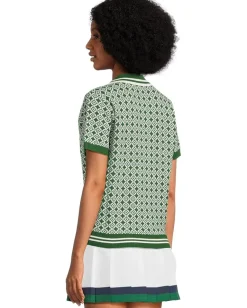 Beach Riot Giana Top Racquet Club Green New