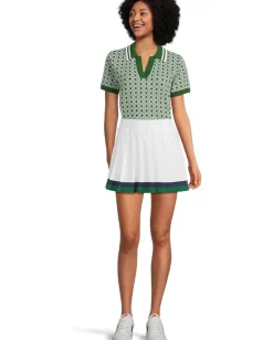 Beach Riot Giana Top Racquet Club Green New