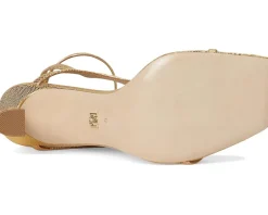 Badgley Mischka Gianni Gold Lizard