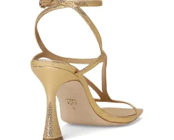 Badgley Mischka Gianni Gold Lizard