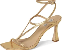 Badgley Mischka Gianni Gold Lizard