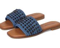 Lucky Brand Gidya Beaded Flat Sandals Medium/Brown Hot