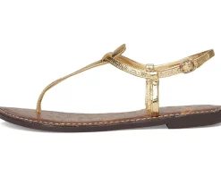 Sam Edelman Gigi Amber Gold Leather Hot