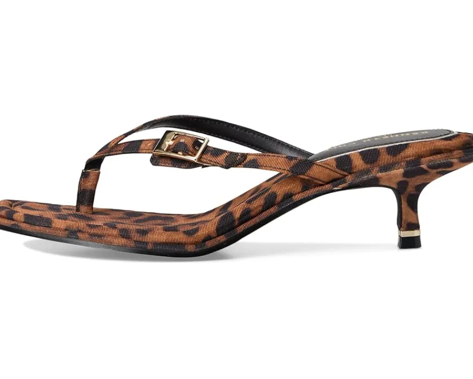 Kenneth Cole New York Gillie Leopard Fabric Clearance