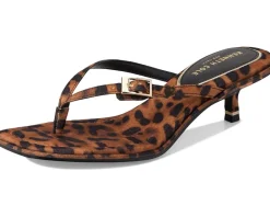 Kenneth Cole New York Gillie Leopard Fabric Clearance