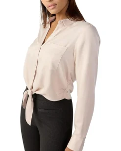 Women Sanctuary Girlfriend Tie Shirt