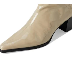 Vagabond Shoemakers Giselle Patent Leather Bootie Sand