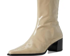 Vagabond Shoemakers Giselle Patent Leather Bootie Sand
