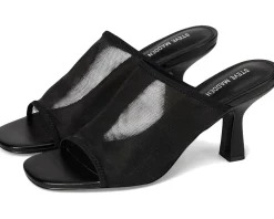 Steve Madden Gleam Black Mesh Hot