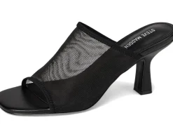 Steve Madden Gleam Black Mesh Hot