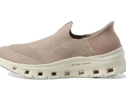 SKECHERS Glide Step Pro Everyday Citiz Hands Free Slip Ins Tan
