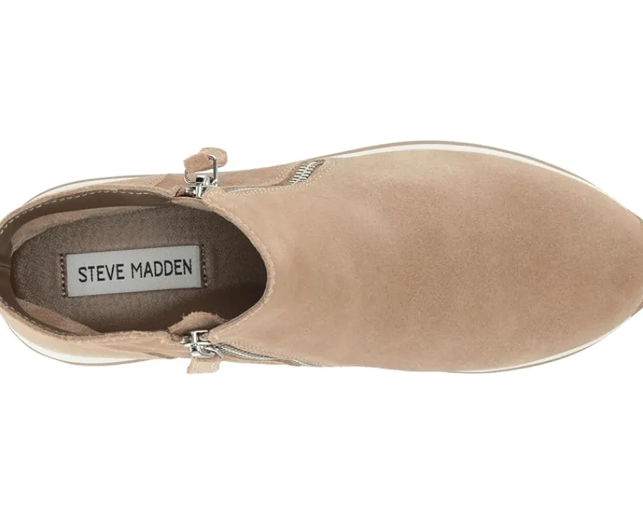 Steve Madden Glided Taupe Suede Best