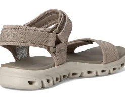 SKECHERS Glide-Step - New Flow Taupe Outlet