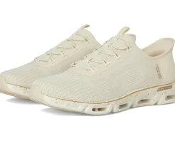 SKECHERS Glide-Step Gratify Pace Hands Free Slip-Ins Natural Gold Sale