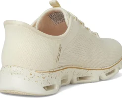 SKECHERS Glide-Step Gratify Pace Hands Free Slip-Ins Natural Gold Sale