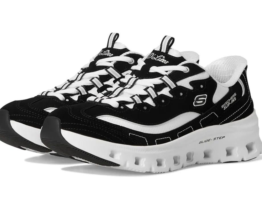 SKECHERS Glide-Step Pro Heritage Classic Hands Free Slip-Ins Black White Online