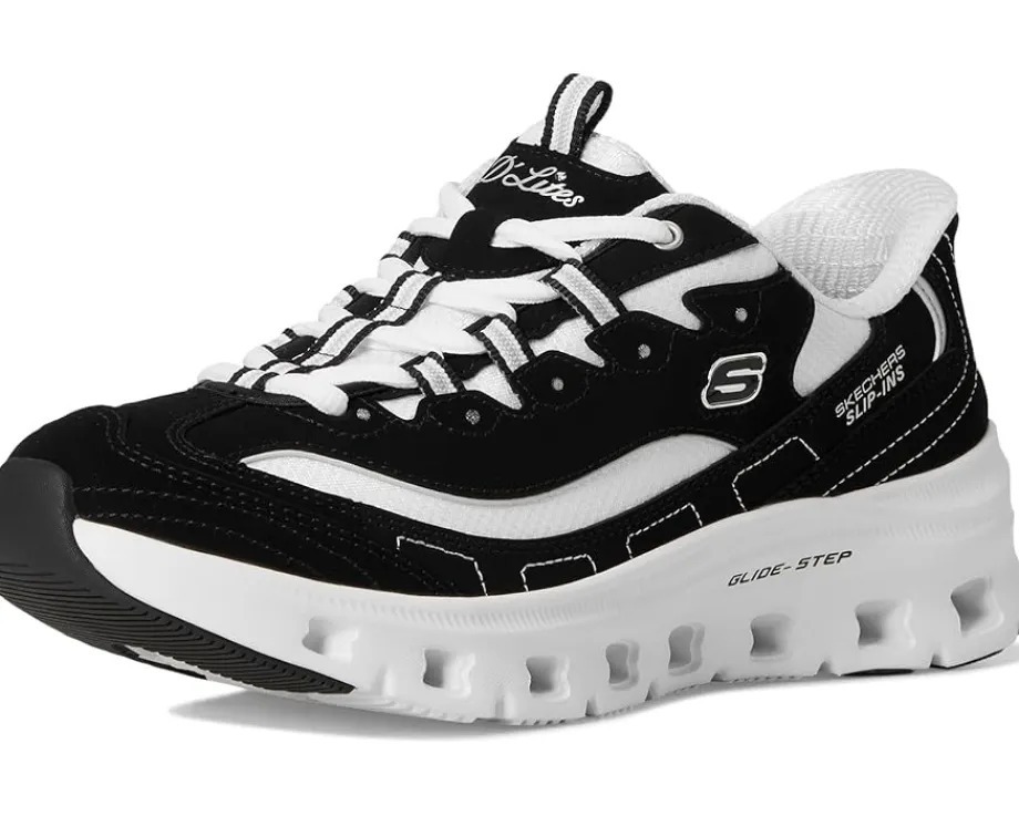 SKECHERS Glide-Step Pro Heritage Classic Hands Free Slip-Ins Black White Online