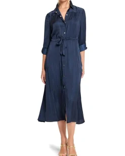 Women NIC+ZOE Glossy Crinkle Julie Dress