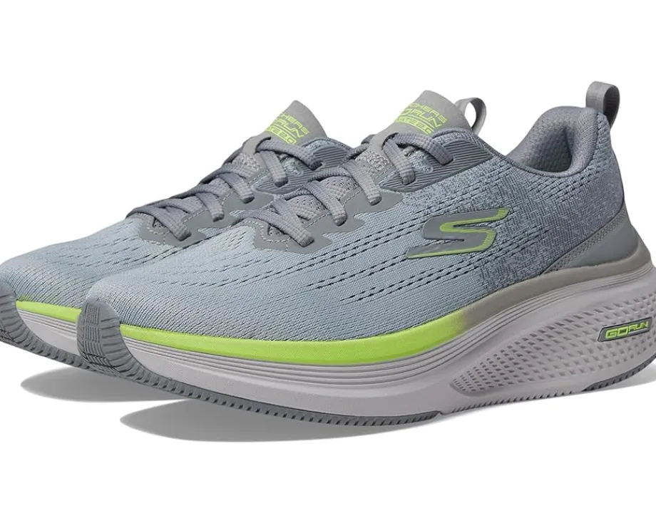 SKECHERS Go Run Elevate 2.0 Gray/Lime Outlet