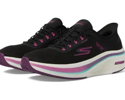 SKECHERS Go Run Elevate 2.0 Banyan Hands Free Slip-Ins Black/Pink New