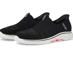 SKECHERS Performance Go Walk 7 City Lights Hands Free Slip-Ins Black/Multi Online