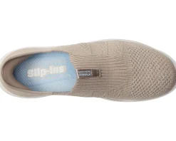 SKECHERS Performance Go Walk 7 City Lights Hands Free Slip-Ins Taupe/Multi Hot