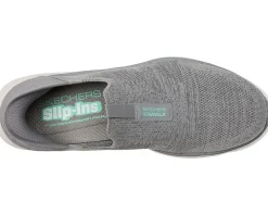 SKECHERS Performance Go Walk 6 Fabulous View Hands Free Slip-Ins Gray Outlet