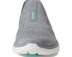 SKECHERS Performance Go Walk 6 Fabulous View Hands Free Slip-Ins Gray Outlet