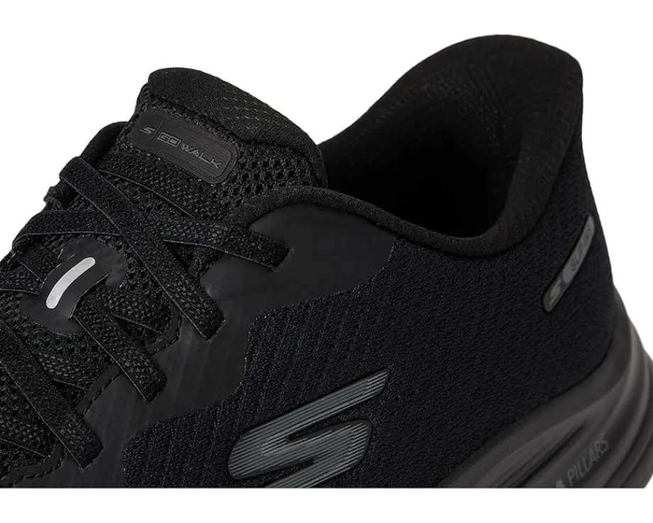 SKECHERS Performance Go Walk 8 Nadia Hands Free Slip-Ins Black/Black Outlet