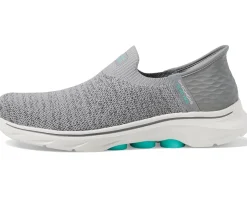 SKECHERS Performance Go Walk 7 Springtime Hands Free Slip-Ins Gray Hot