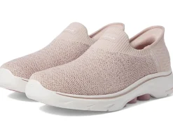 SKECHERS Performance Go Walk 7 Springtime Hands Free Slip-Ins Light Pink Best