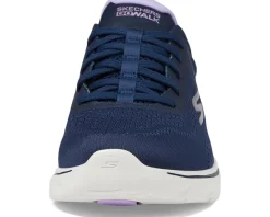 SKECHERS Performance Go Walk 7 Valin Hands Free Slip-Ins Navy/Lavender Clearance