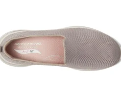 SKECHERS Performance Go Walk Arch Fit Taupe/Coral Best