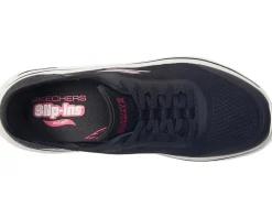 SKECHERS Performance Go Walk Arch Fit 2.0 Valencia Hands Free Slip-Ins Black/Hot Pink Best
