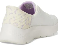 SKECHERS Performance Go Walk Flex Eva Hands Free Slip-Ins Natural/Purple