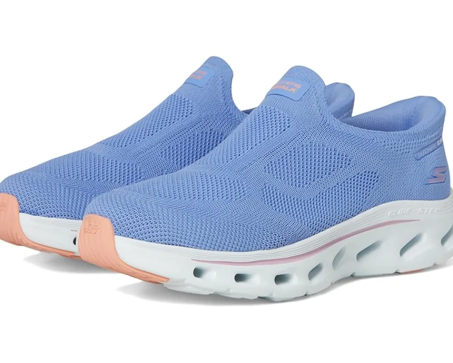 SKECHERS Performance Go Walk Glide Step 2.0 Annette Hands Free Slip-Ins Blue/Multi Best
