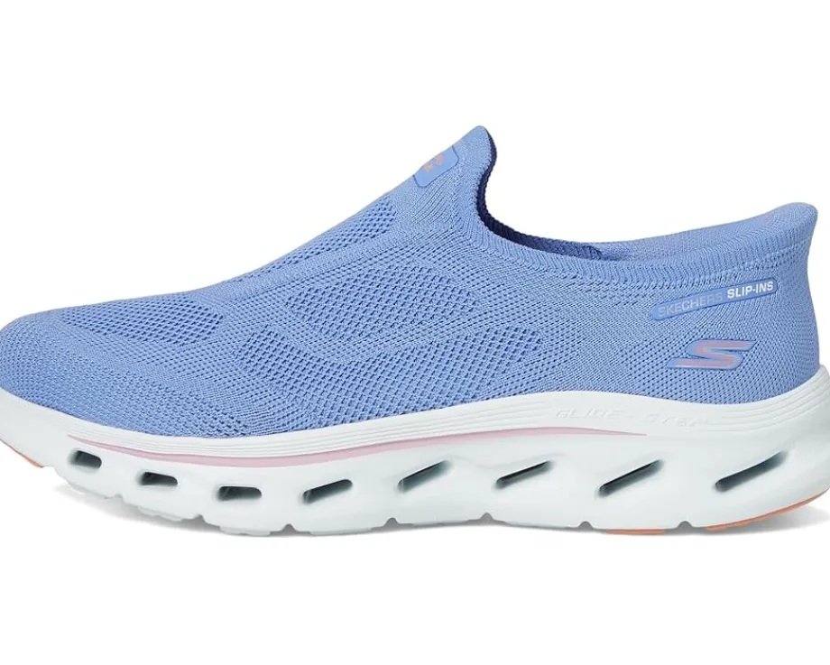 SKECHERS Performance Go Walk Glide Step 2.0 Annette Hands Free Slip-Ins Blue/Multi Best