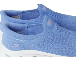 SKECHERS Performance Go Walk Glide Step 2.0 Annette Hands Free Slip-Ins Blue/Multi Best