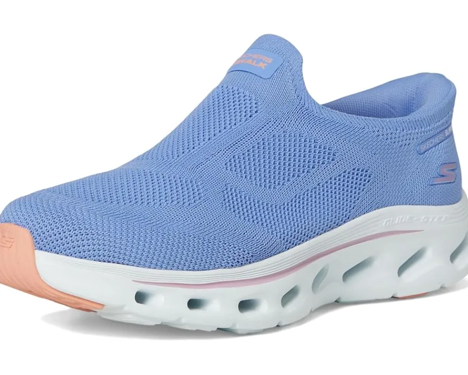 SKECHERS Performance Go Walk Glide Step 2.0 Annette Hands Free Slip-Ins Blue/Multi Best