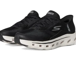 SKECHERS Performance Go Walk Glide Step 2.0 Belah Hands Free Slip-Ins Black/White Outlet