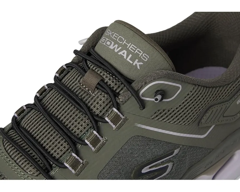 SKECHERS Performance Go Walk Glide Step 2.0 Elektra Hands Free Slip-Ins Olive Clearance