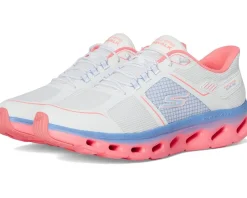 SKECHERS Performance Go Walk Glide Step 2.0 Elektra Hands Free Slip-Ins White/Multi Hot