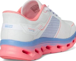 SKECHERS Performance Go Walk Glide Step 2.0 Elektra Hands Free Slip-Ins White/Multi Hot