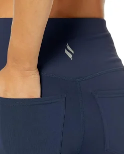 SKECHERS Go Walk High Waisted Evolution Flare Pant II Blue Iris Outlet