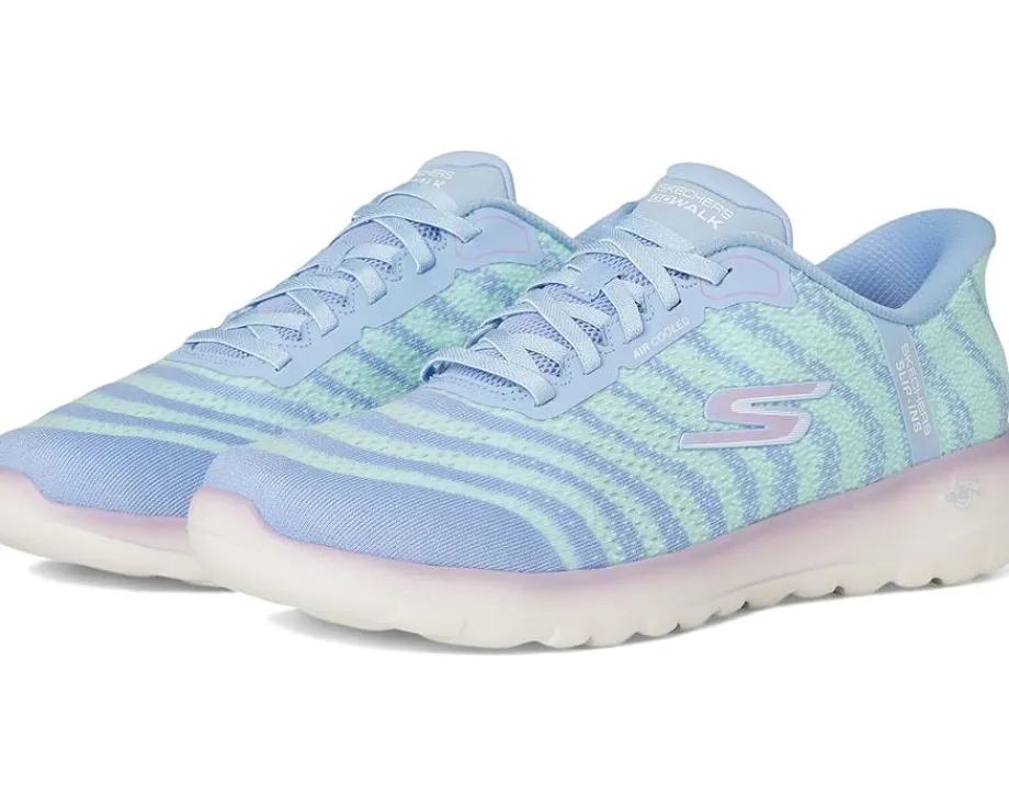 SKECHERS Performance Go Walk Joy Juneau Hands Free Slip-Ins Blue/Mint Discount