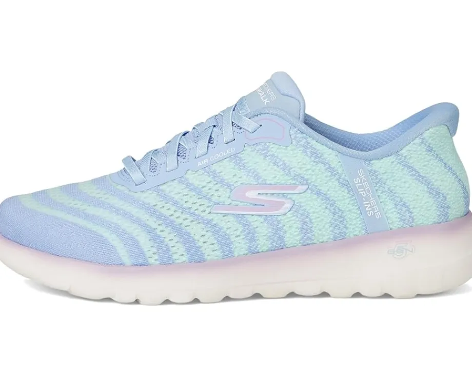 SKECHERS Performance Go Walk Joy Juneau Hands Free Slip-Ins Blue/Mint Discount