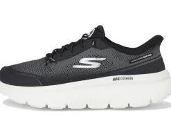 SKECHERS Performance Go Walk Max Cushioning Hyper Burst Nikita Hands Free Slip-Ins Black/White Sale
